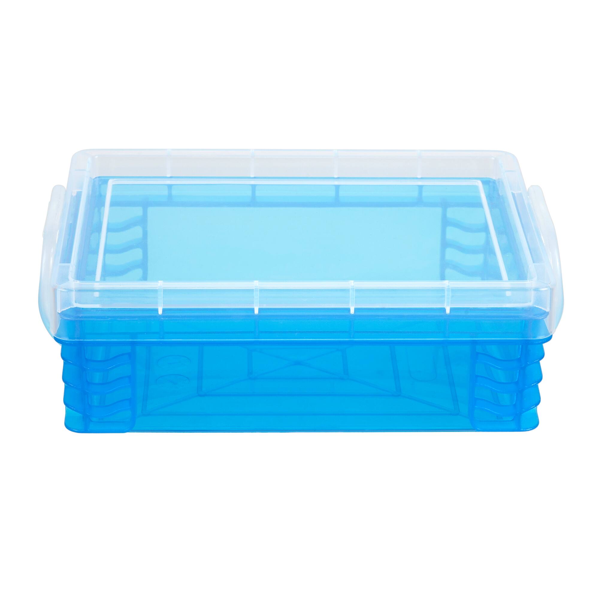 Teal Stacking Crayon Box by Simply Tidy™